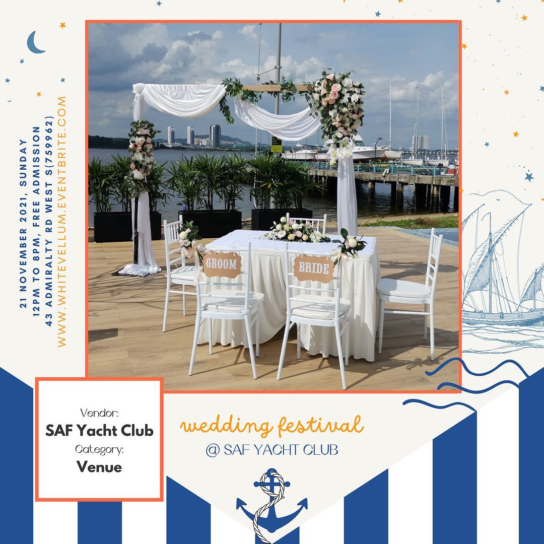 saf yacht club wedding