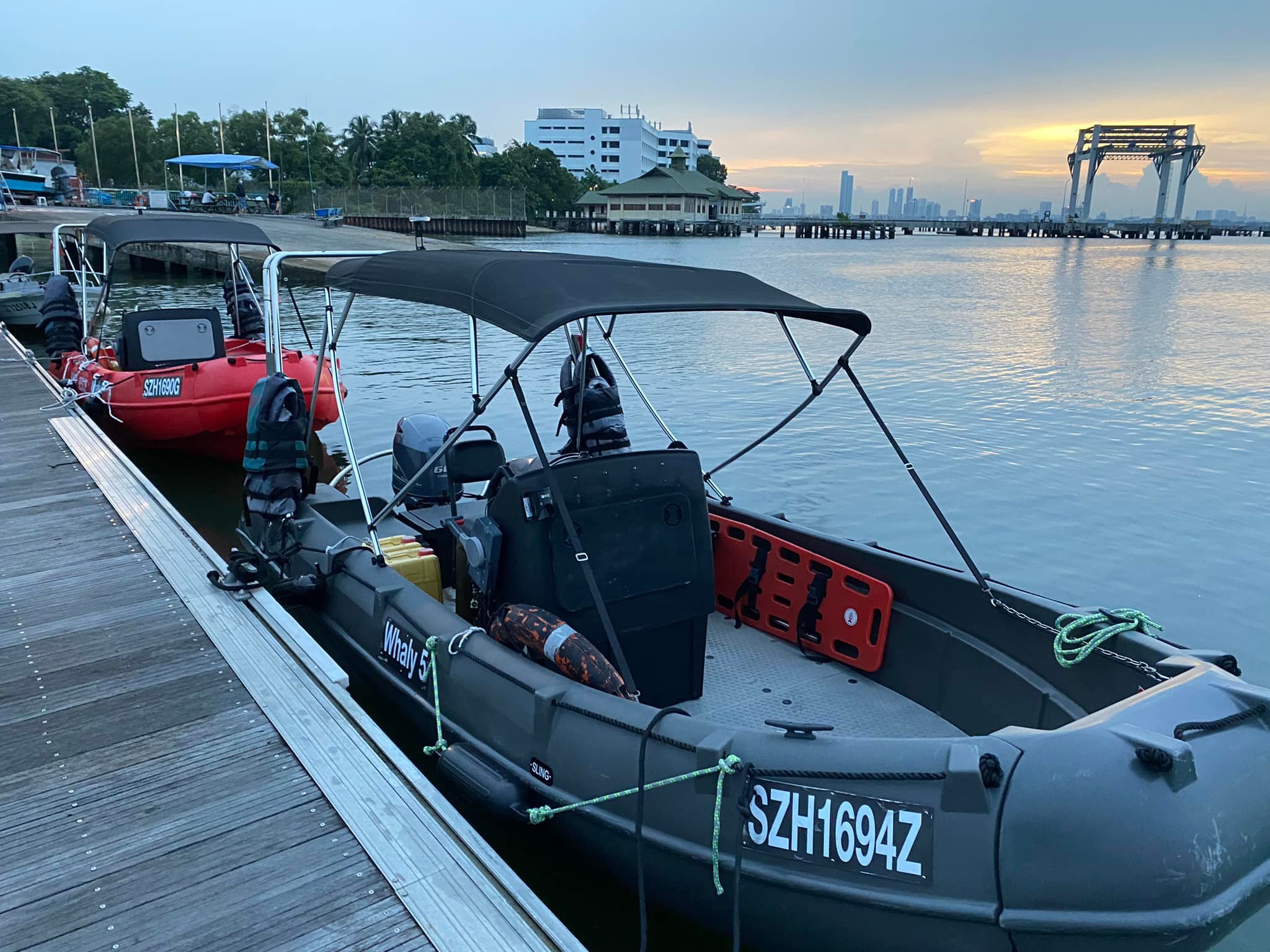 saf yacht club fishing pond